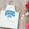 Legends are Born in June SVG file for Cricut and Scan N Cut cutting machines.
