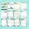 Tropical Jungle Travel Planner 2 Internal pages preview